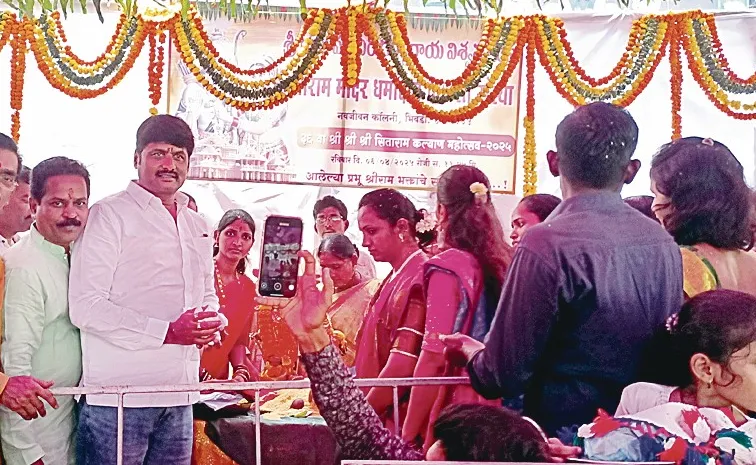 Rama Navami 2025 sita rama kalyanam in grandeur
