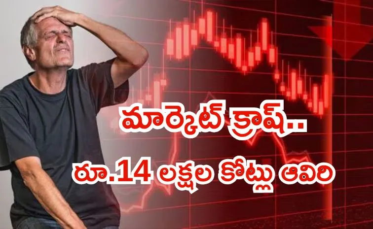 Stock Market Crash Highlights April 7 2025 Sensex sinks 2226pts Nifty at