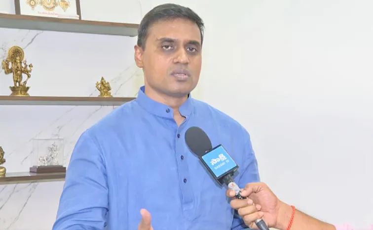YSRCP MP Mithun Reddy Takes on Chandrababu Sarkar