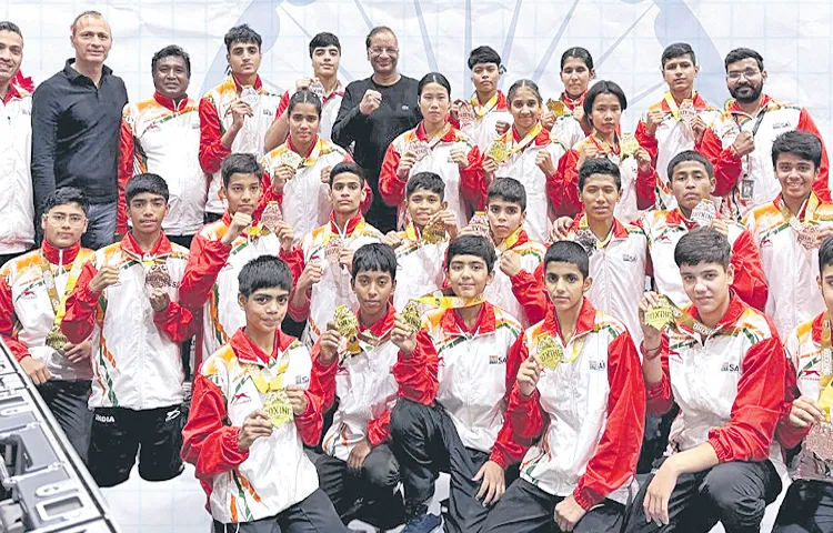 Indian boxers win overall championship in Asian Under 15 Boxing Tournament