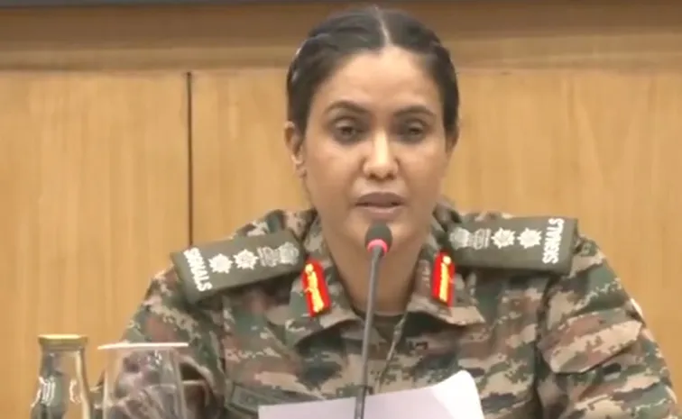 Indian Army Briefing On India Operation Sindoor