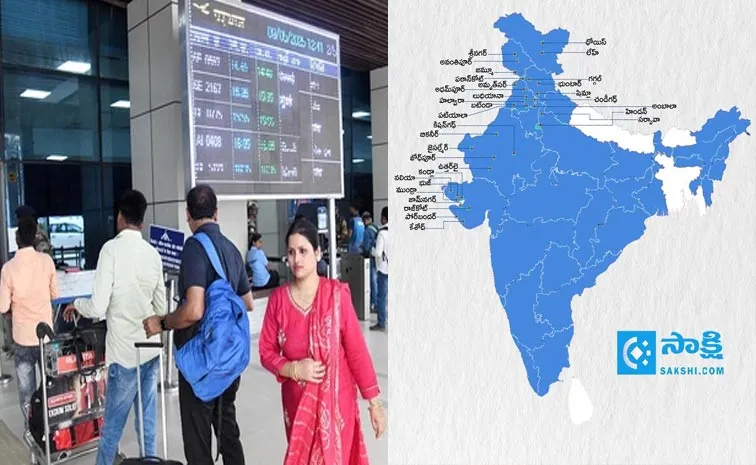 32 Airports Available for civil Aircraft operations