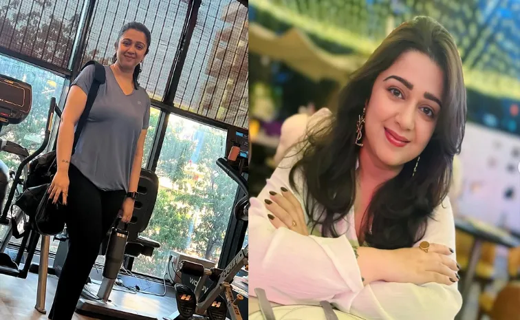 Charmy Kaur Shares Her Weight Loss Pic In Social Media