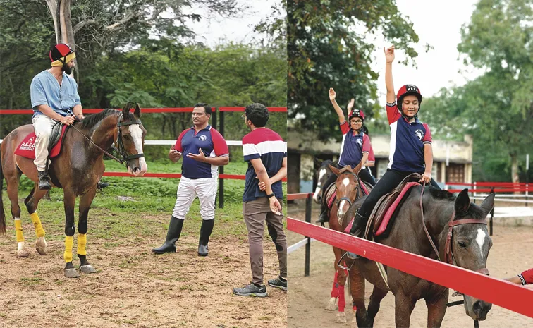 Hyderabad Young people who love horse riding