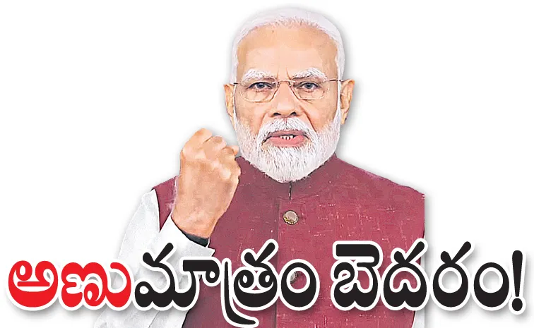 PM Narendra Modi warning to Pakistan