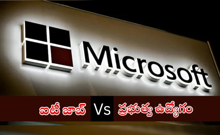 Microsoft Layoffs sparks Debate On Job Security Salary In Tech Versus Government Jobs