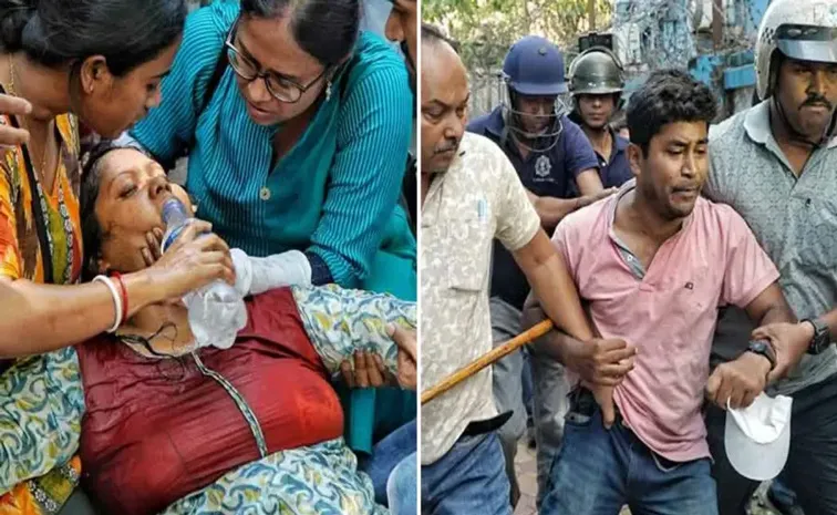 Kolkata Police arrest teachers protesting over job loss