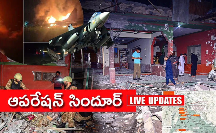 Indian Army Operation Sindoor POK Over Pahalgam Live Updates