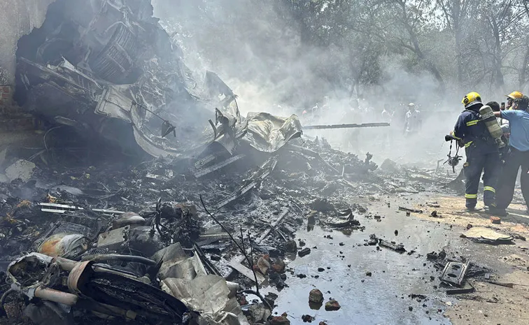 Eyewitness on ground recalls Air India plane crash Ahmedabad