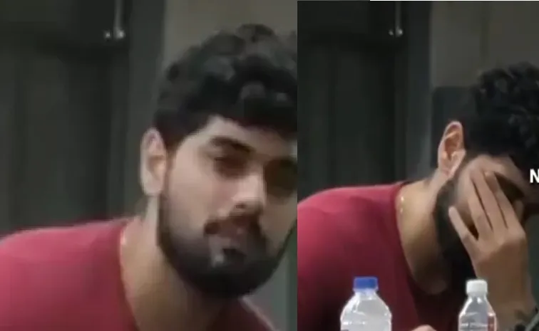 plane crash Man Cries Alone As He Waits For His Girlfriend Body