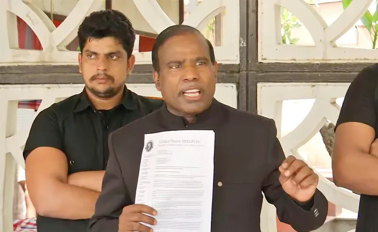 KA Paul Sensational Comments On Air India Incident