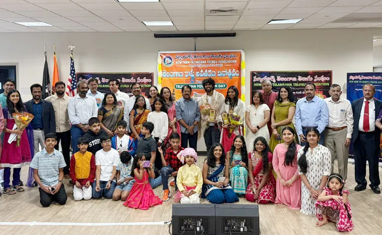 New York Telangana Telugu Association Celebrates Telangana Formation Day