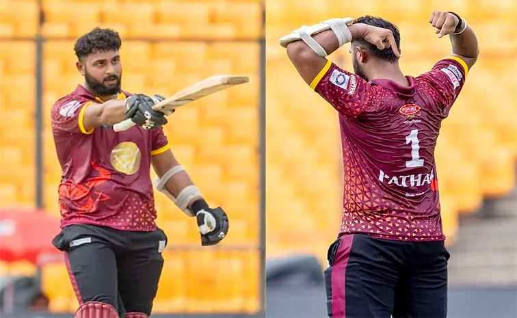 Abhishek Pathak smashes 33-ball ton in Madhya Pradesh League 2025
