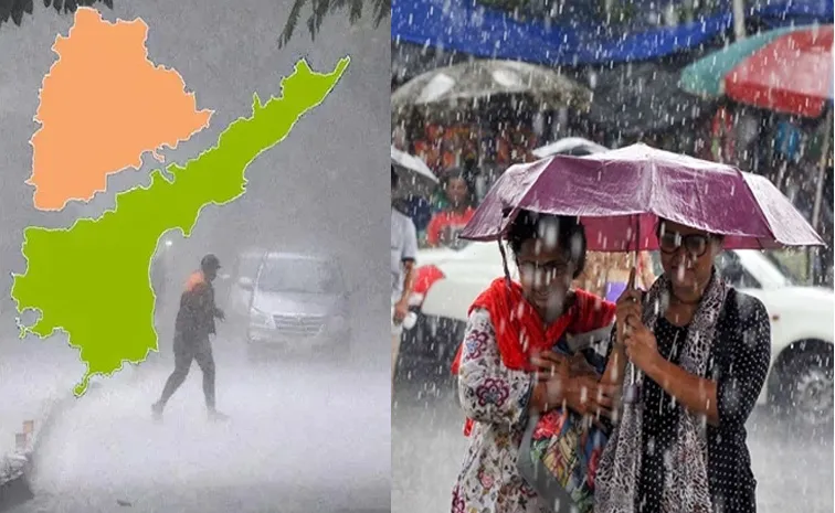 Heavy Rain Forecast To Telugu States For Three Days