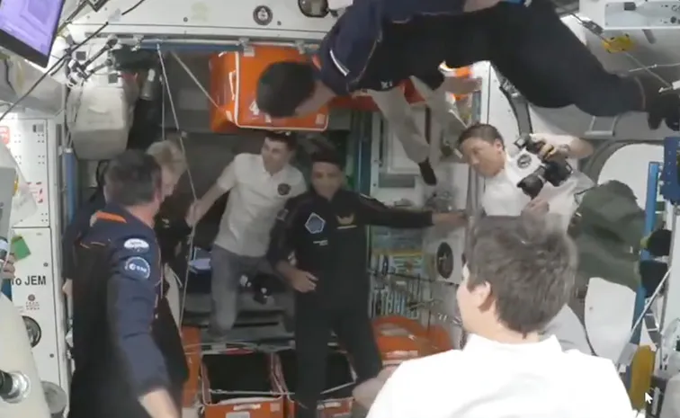 Shubhanshu Shukla Axiom-4 At Space Station Shortly