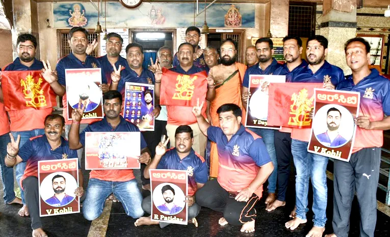 RCB fans in Mysuru offer special prayers ahead of IPL final