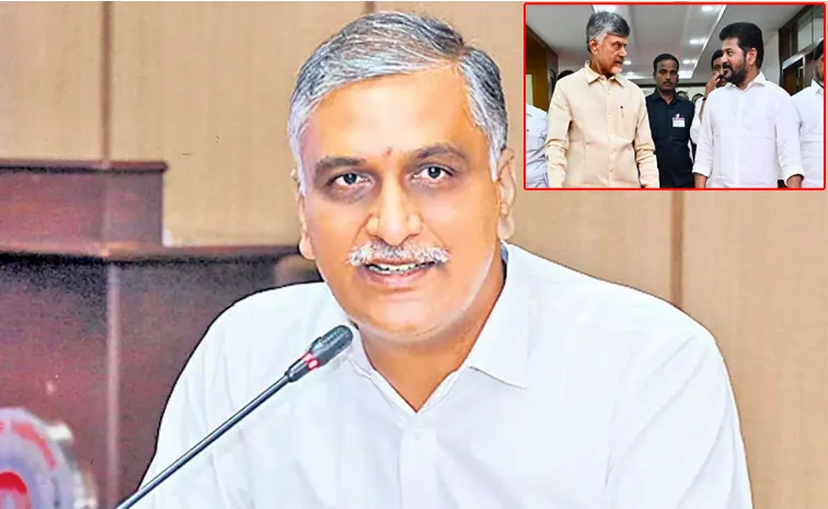 Harish Rao Counter To Congress Over Kaleshwaram Commission Enquiry