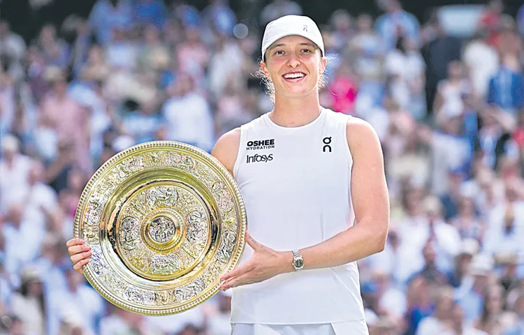 Swiatek won Wimbledon championship