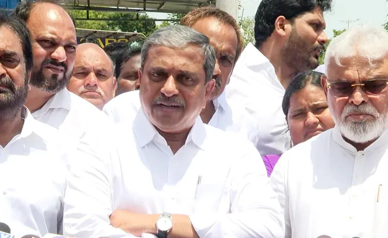 sajjala ramakrishna reddy Serious Comments ON CBN Govt