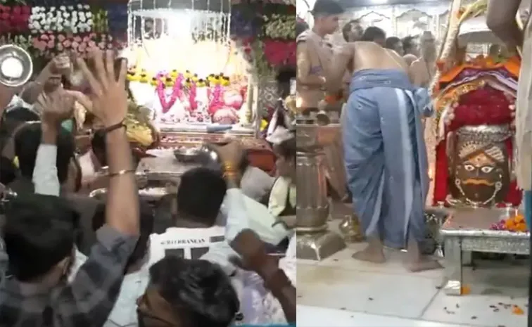 Devotees Throng Temples First Monday of Sawan