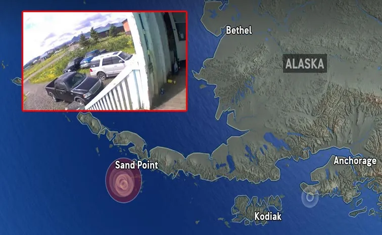 USA Alaska Hits Earthquake And Tsunami