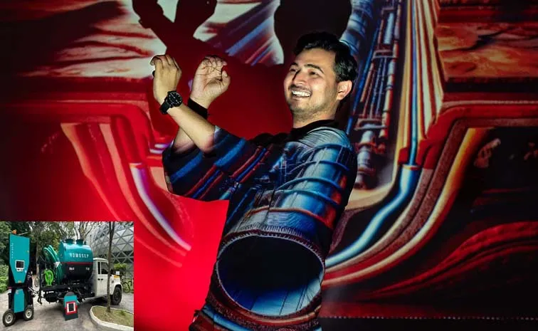 Divanshu Kumar: developed robots to clean septic tanks and manholes