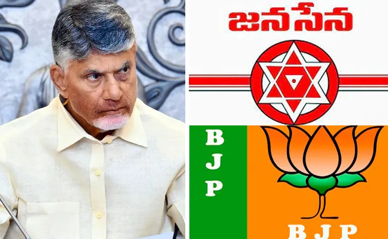 Janasena And Bjp Not Participate In Tdp Door To Door Campaign