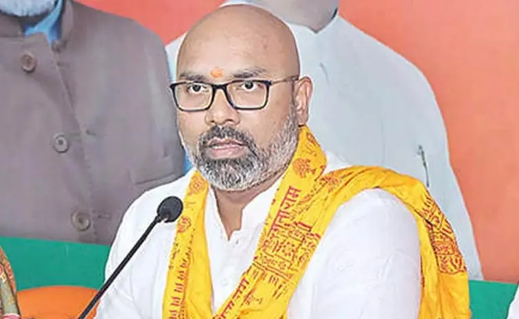 MP Dharmapuri Arvind Reacts On Raja Singh Issue