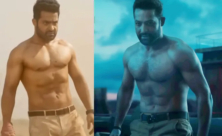 Jr NTR Six Pack In War 2 Telugu Trailer