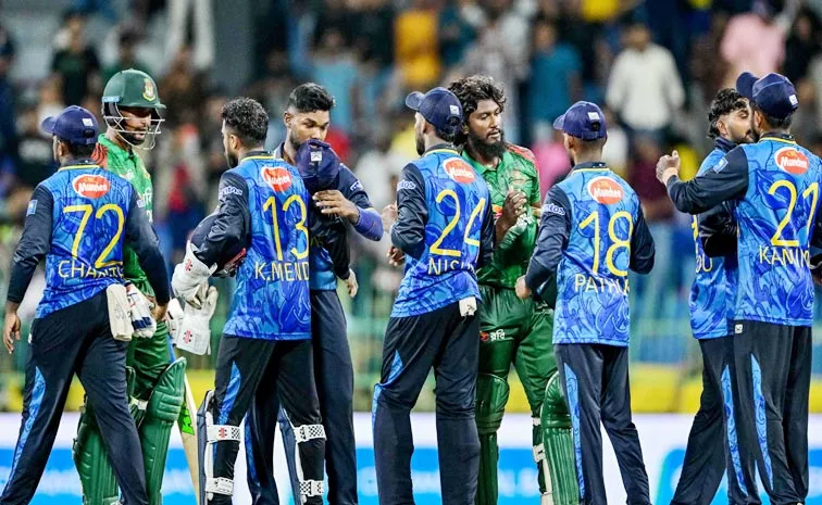 Bangladesh Stunning Collapse 5 Runs 7 Wickets Sri Lanka Set World Record