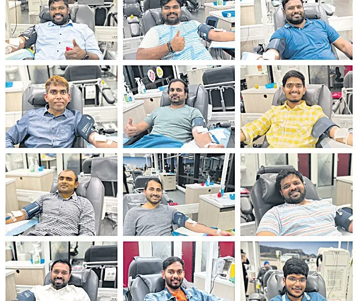 Blood donation in New Zealand on the occasion of YSR birth anniversary