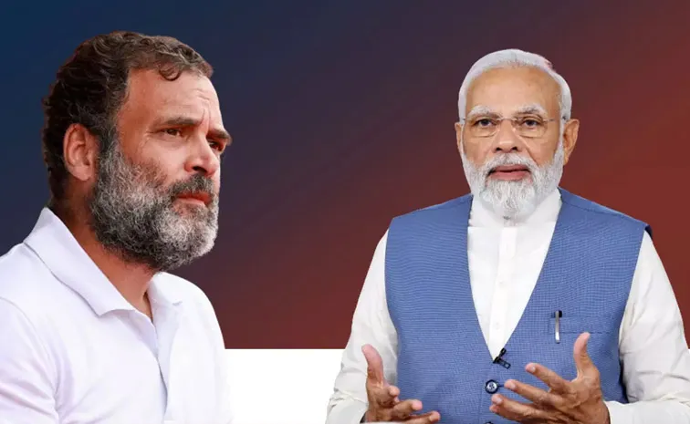 Trump Tariffs Rahul Gandhis Meekly bow dig at PM Modi