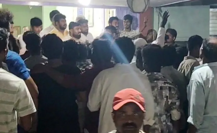 Tension Episode At Vempally Police Station YSR District