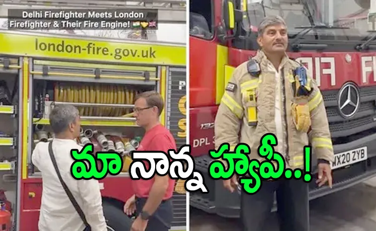Delhi firefighter meets London responder Goes Viral