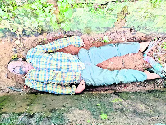 కాలువలోపడి వ్యక్తి మృతి