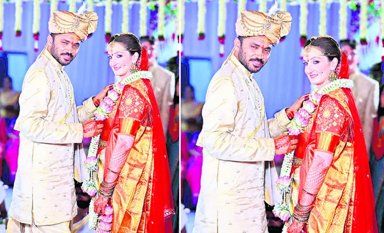 America Girl Warangal Boy Wed In Indian Tradition
