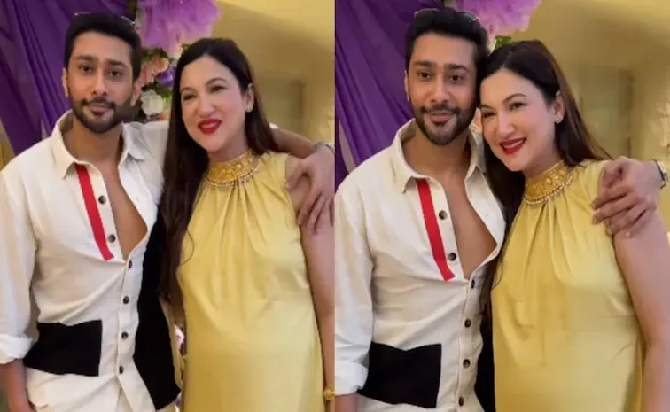 Gauahar Khan celebrated the special occasion baby shower