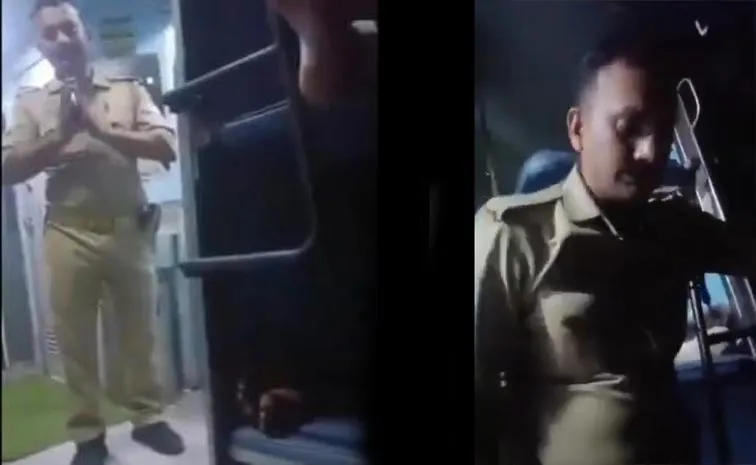 GRP constable suspended for Prayagraj express incident