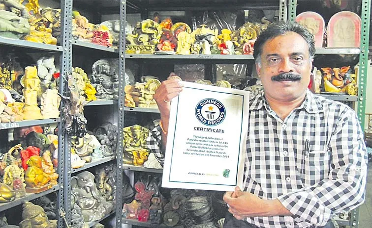 Collection of rare Ganesha idols from 39 countries