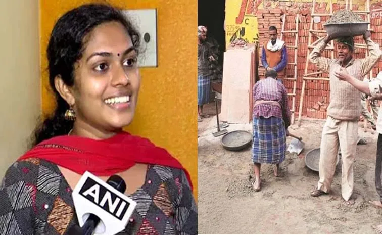 Kerala Construction labourers daughter quits corporate job cracks UPSC