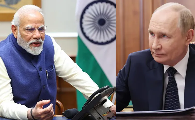 PM Narendra Modi Dials Russia President Putin To Invade India