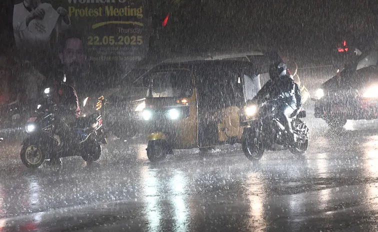 Heavy Rain Alert In Hyderabad