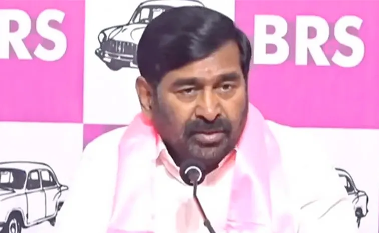 BRS Leader Jagadeesh Reddy Slams Defectiong MLAs