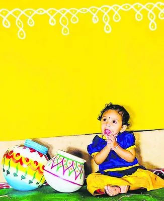 Khushi was born 13 months ago.