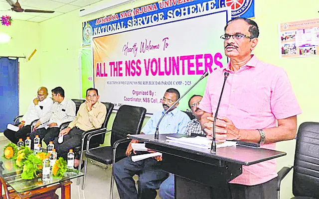 వర్సిటీలో ఎన్ఎస్ఎస్ ప్రీ రిపబ్లిక్ పరేడ్ ఎంపికలు
