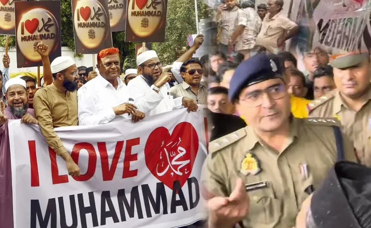 What is I Love Muhammad row and why did it spark protests across India