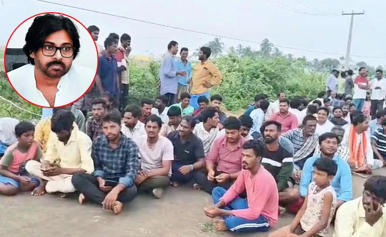 Pithapuram Fishermen Cry for Help Pawan Kalyan Stays Quiet