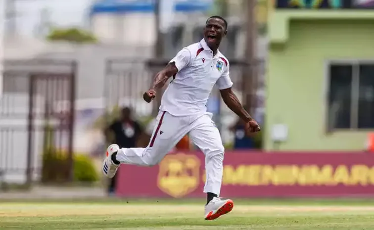 West Indies Pacer Shamar Joseph out of India Tests