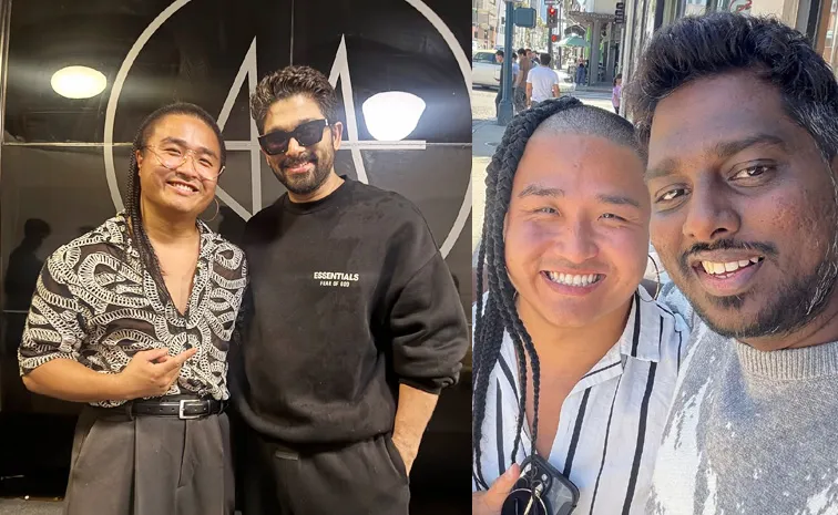 Allu Arjun Atlee Movie Japanese Choreographer Hokuto Konishi