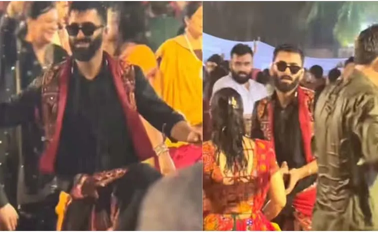 Dussehra 2025: Chhattisgarh man went viral for playing garba in the rain